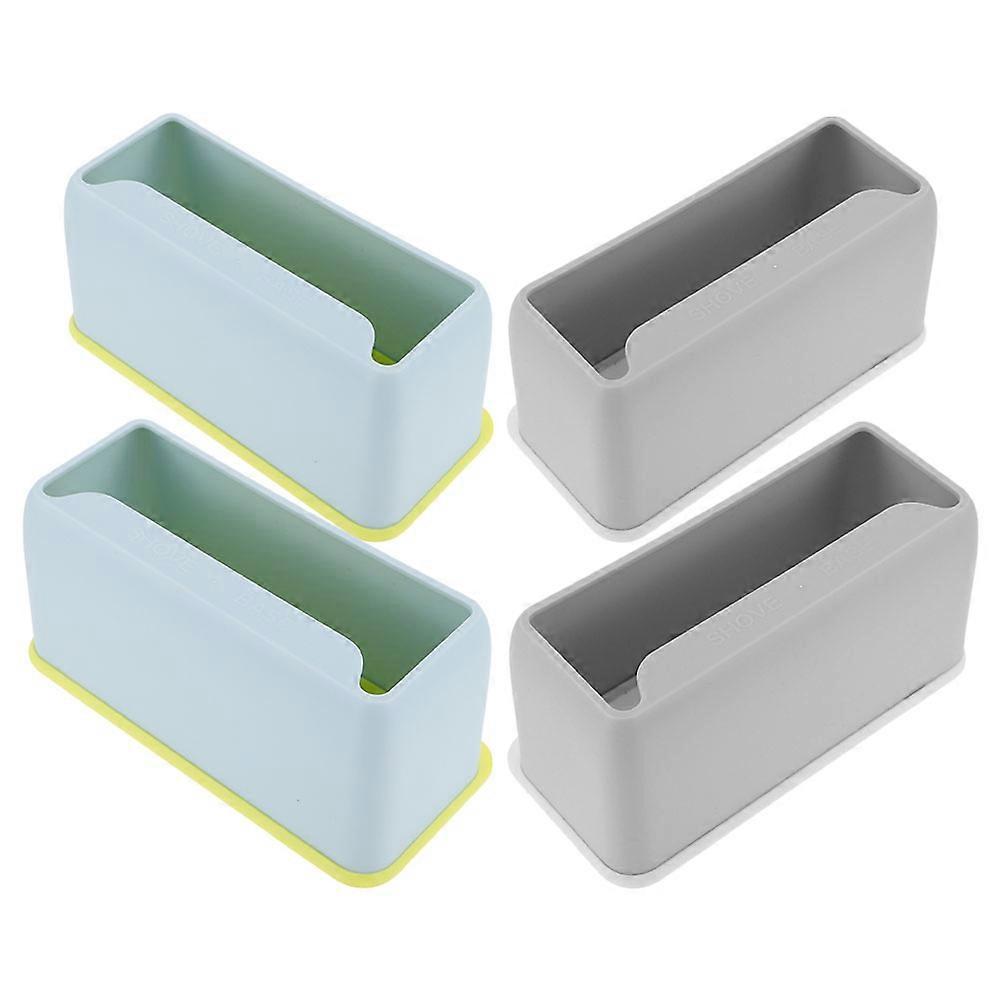 Litter Scoop Holder Plastic Organizer for Home Use 4Pcs Storage