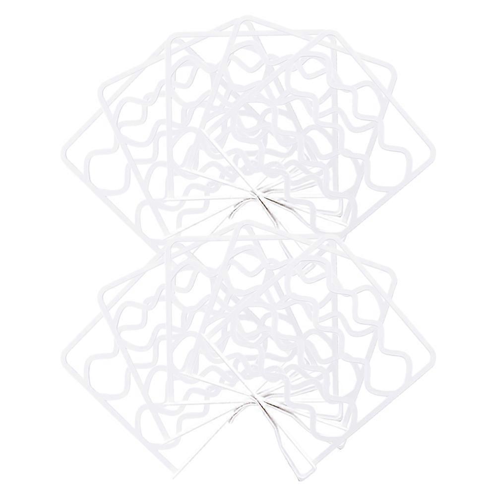 Closet Shelf Separators Adjustable Shelf Dividers for Organizing Clothes 10Pcs