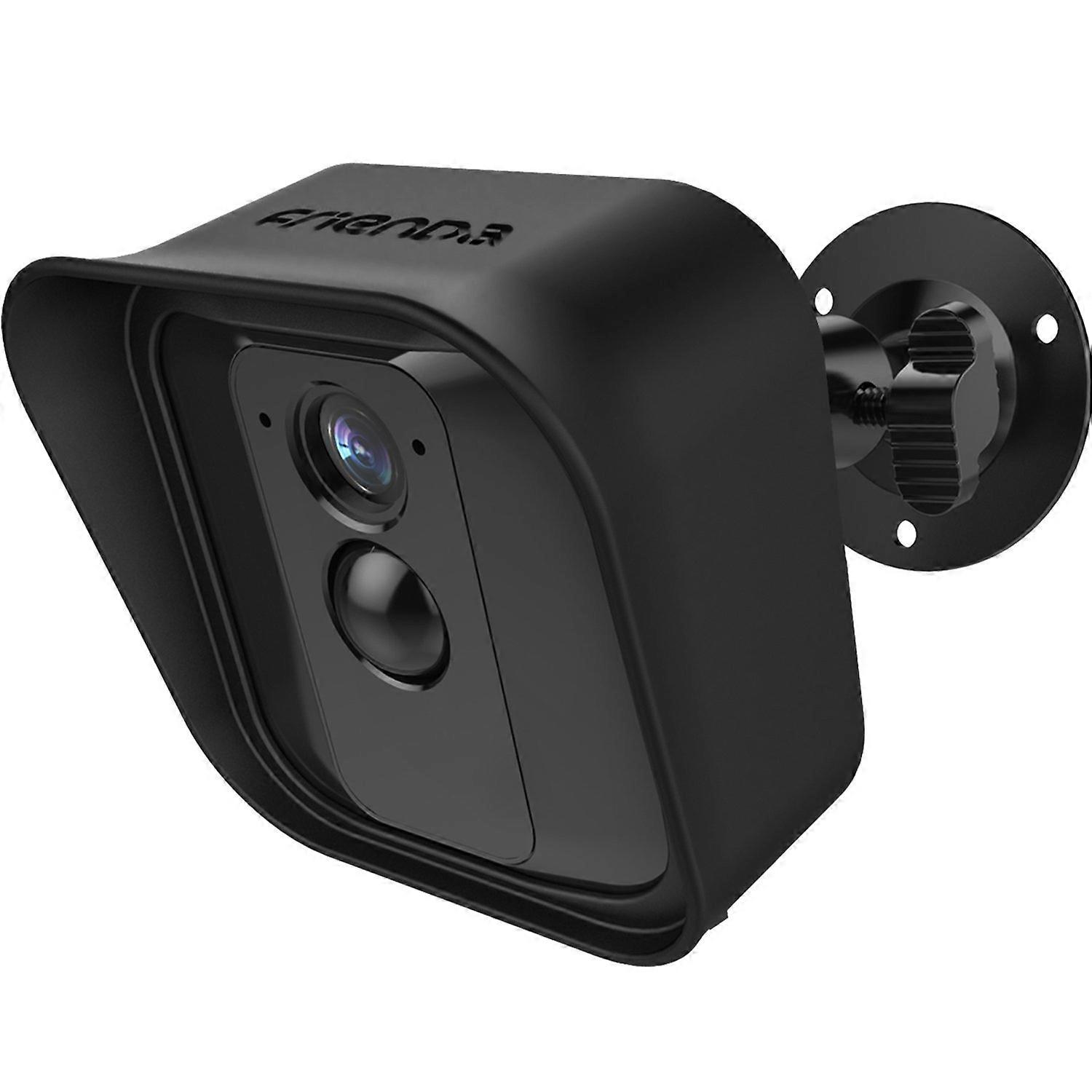 Mount with 360° Rotation and Weatherproof Silicone Cover for Blink XT Camera Indoor Outdoor Use (Black)