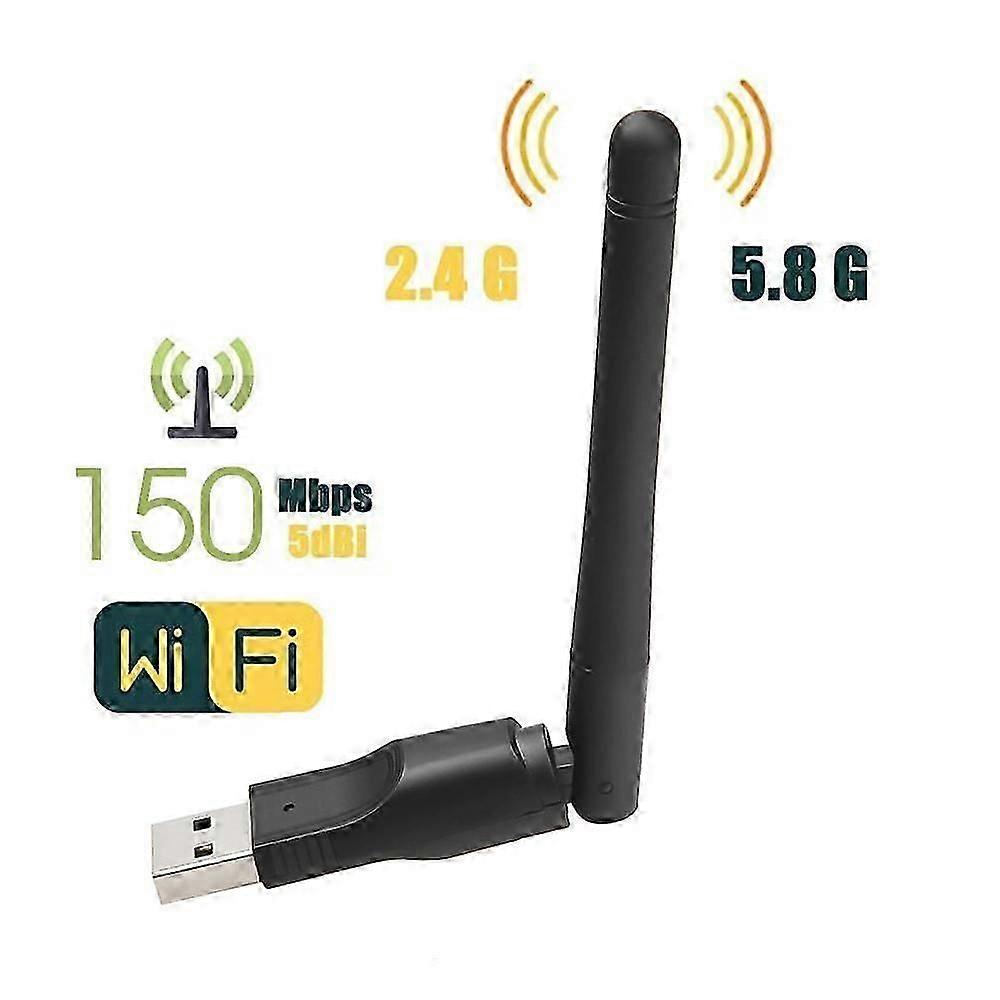 150Mbps USB 80211n Wi-Fi Ethernet Wireless Adapter Card with 2dbi Antenna