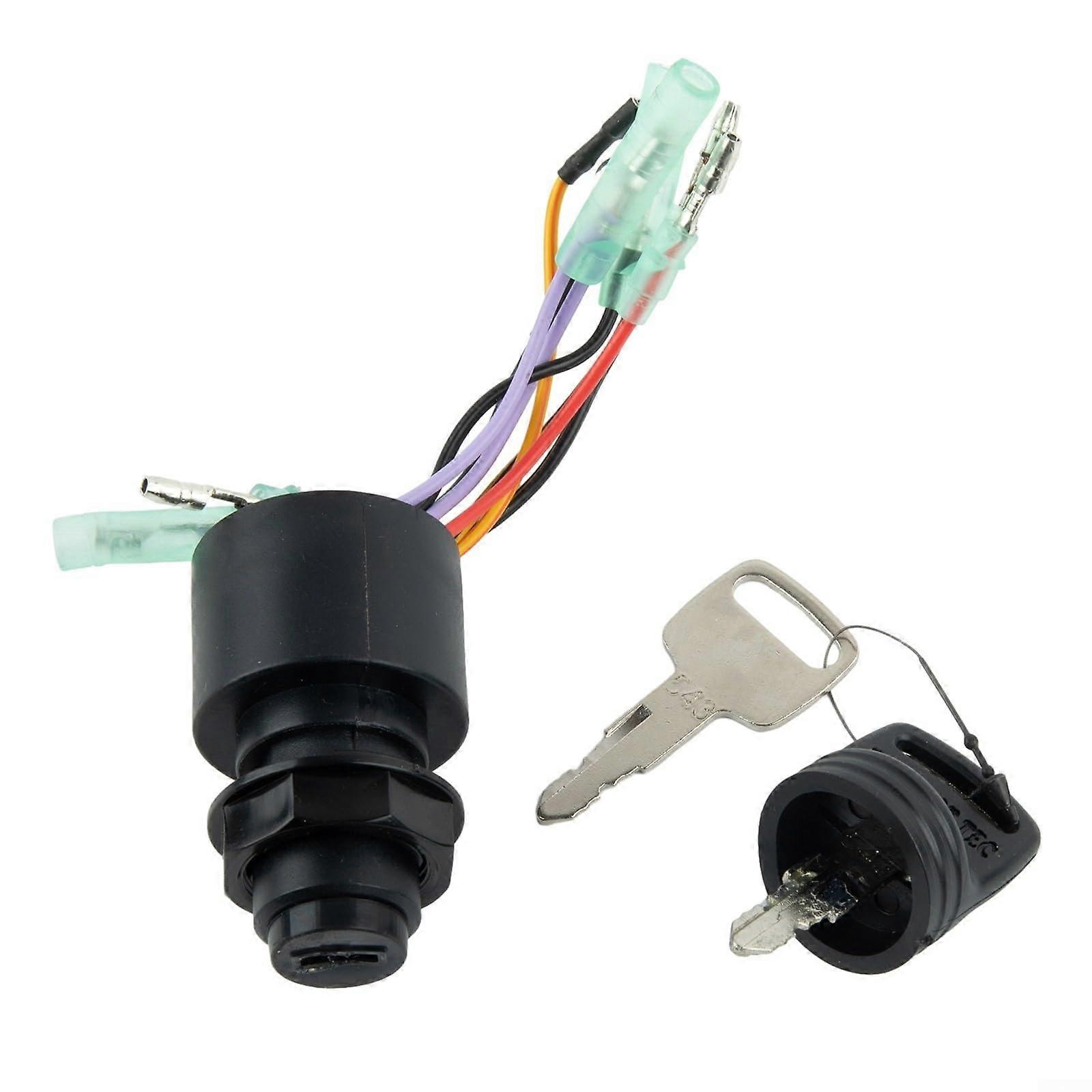 Boat Ignition Switch for Mercury Outboard Motors, 3 Position PushtoChoke Start, OE 8717009A5