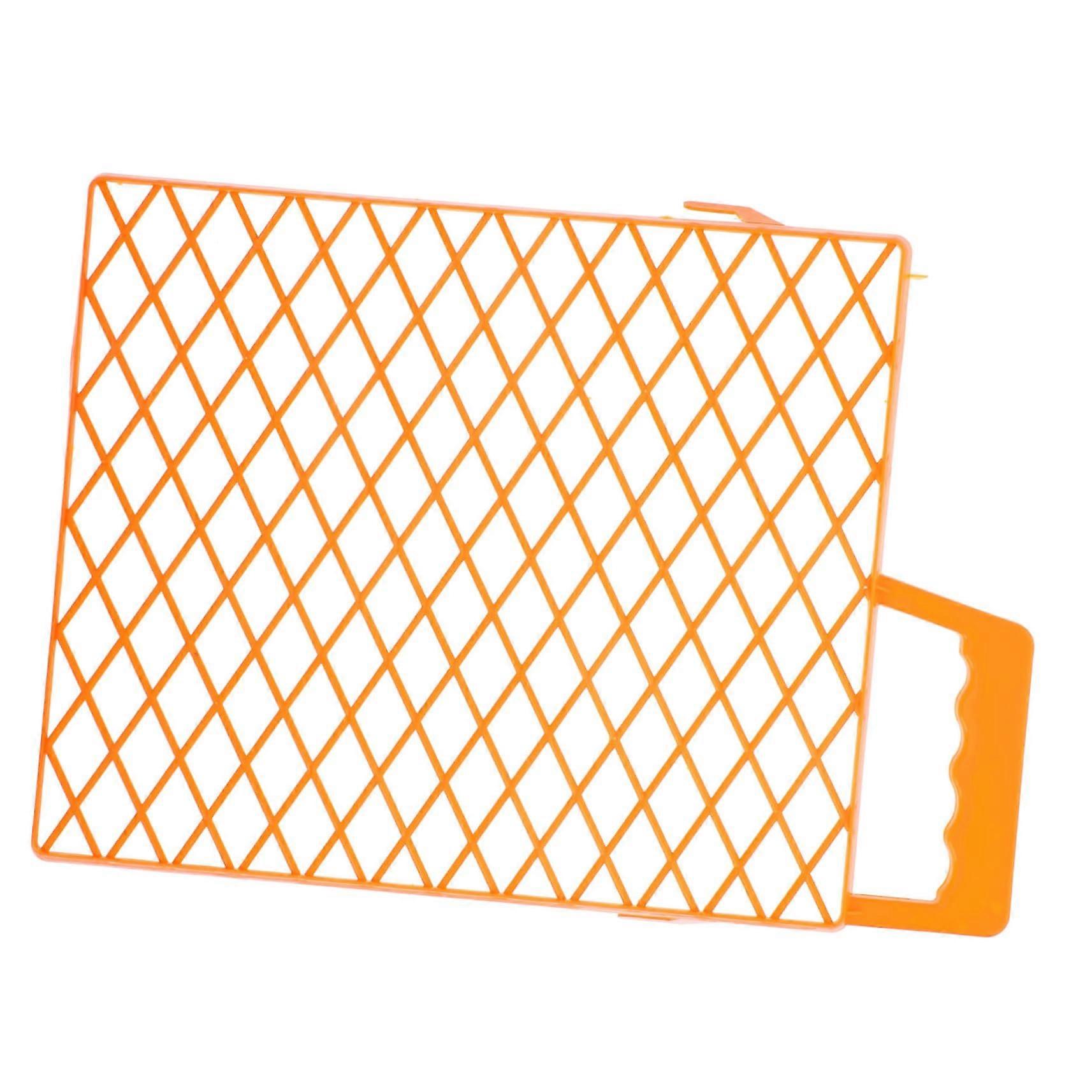 Heavy Duty Plastic Paint Roller Grid for Buckets with Even Paint Distribution and Easy Clean Surface