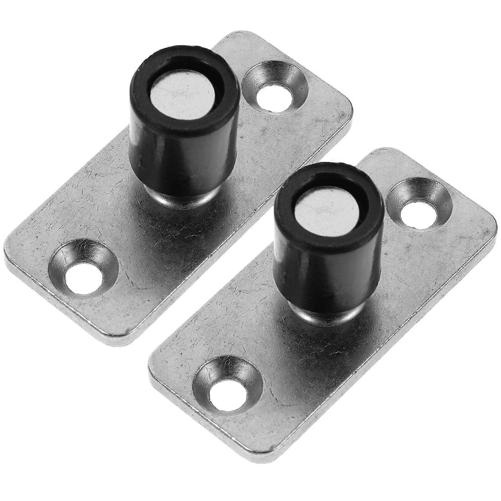 2pcs Barn Door Guide Square Floor Mount Door Floor Mount Bearing Retainer
