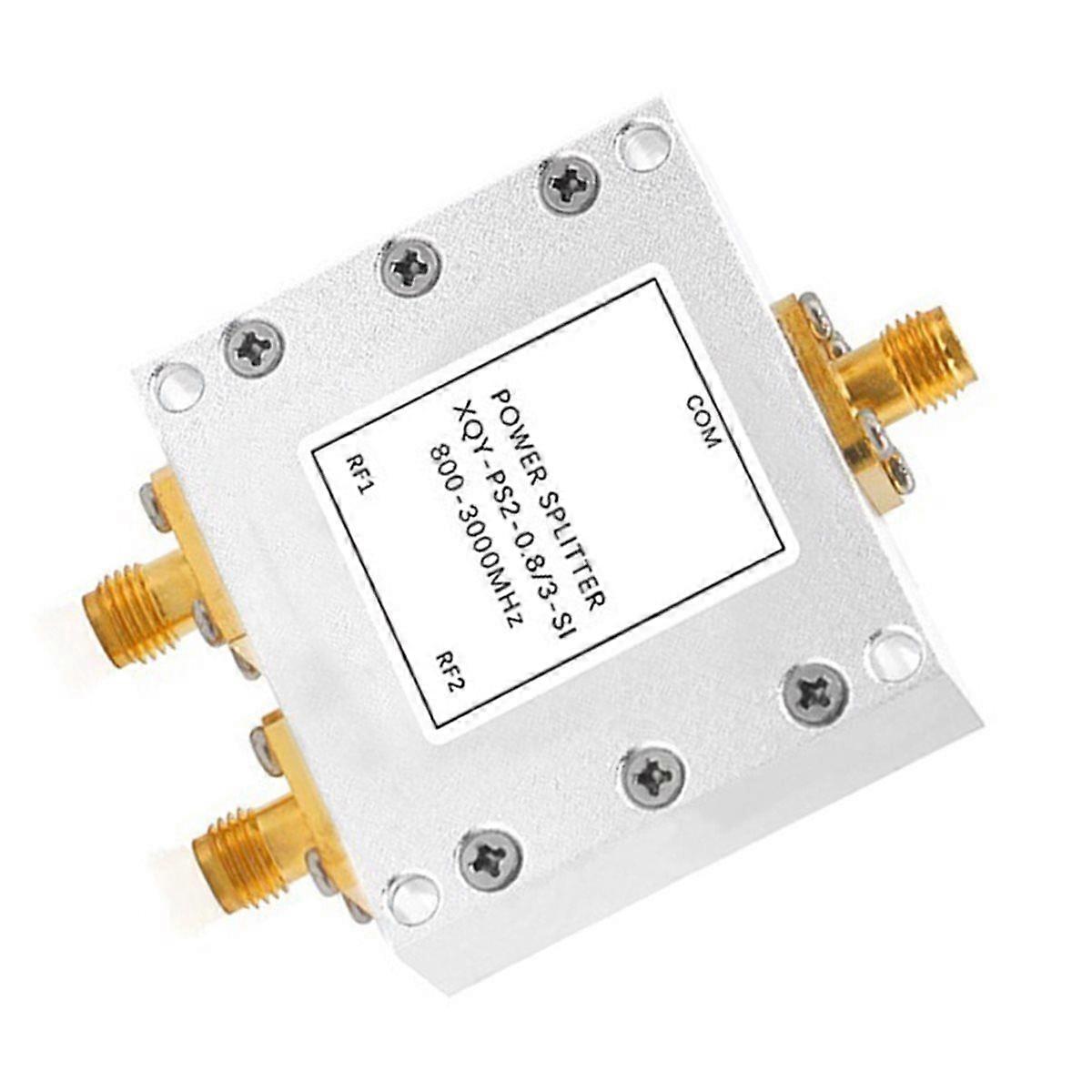 -PS2-0.8/3-SI 800-3000MHz 2-Way Power Splitter 0.8-3GHz Power Combiner with SMA Connector
