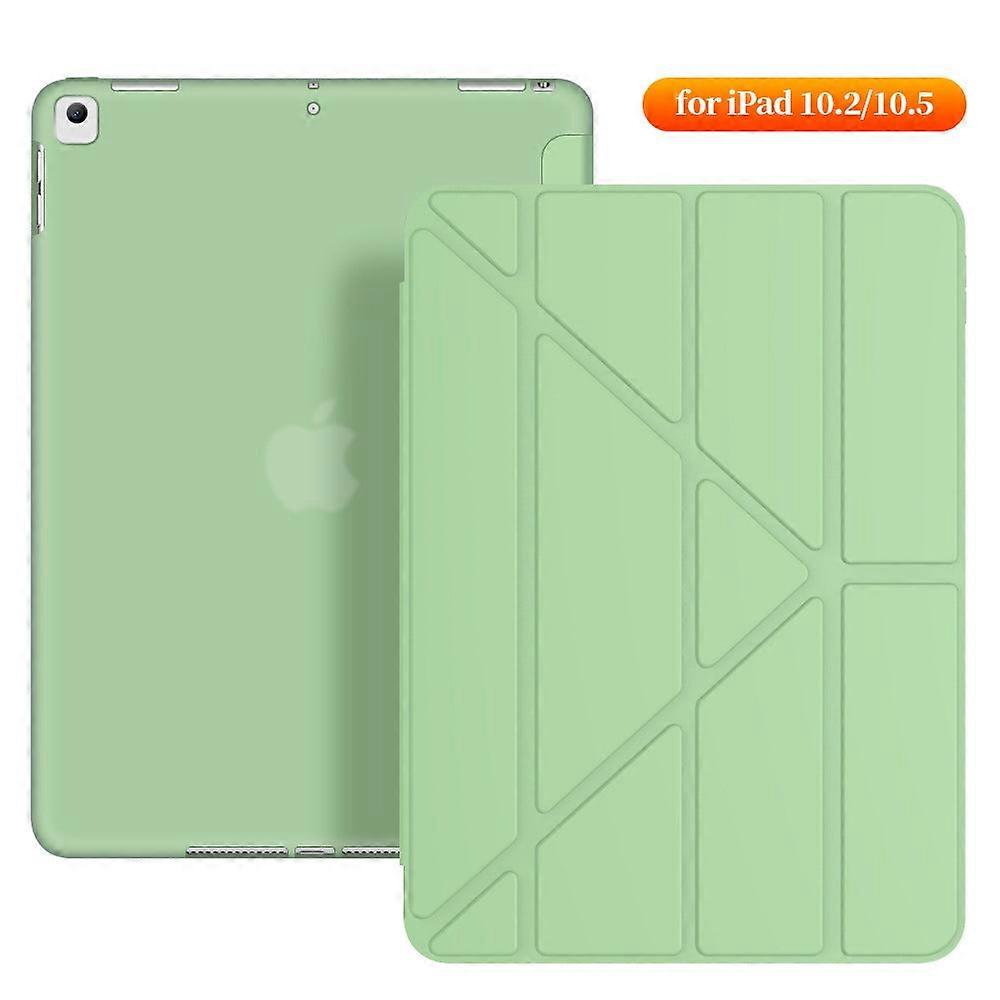 Stylish Case For Ipad 2018 9.7 Matcha Green Silicone Stand Soft
