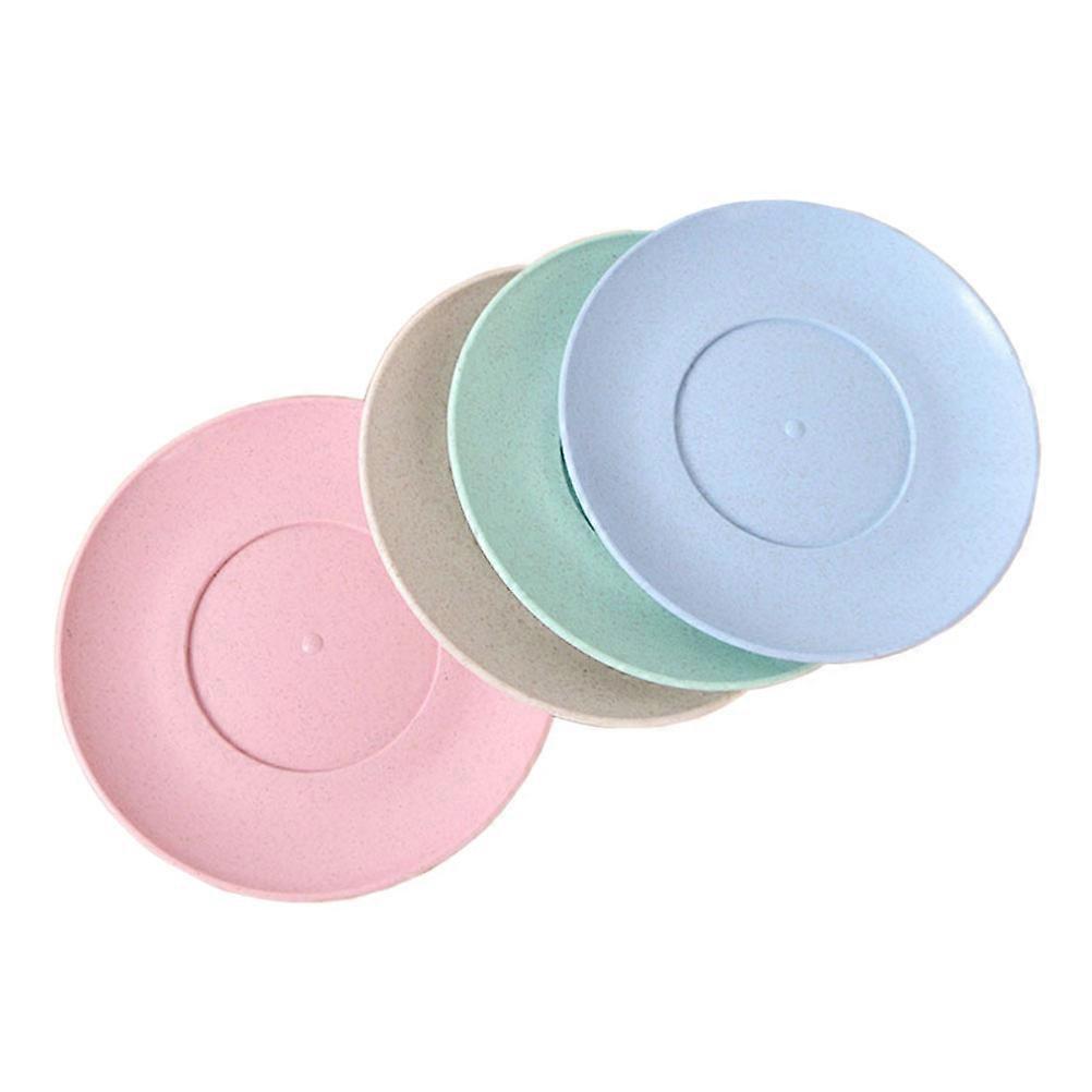Appetizer Plate Round Degradable Tableware 14.7x14.7x2cm 4Pcs
