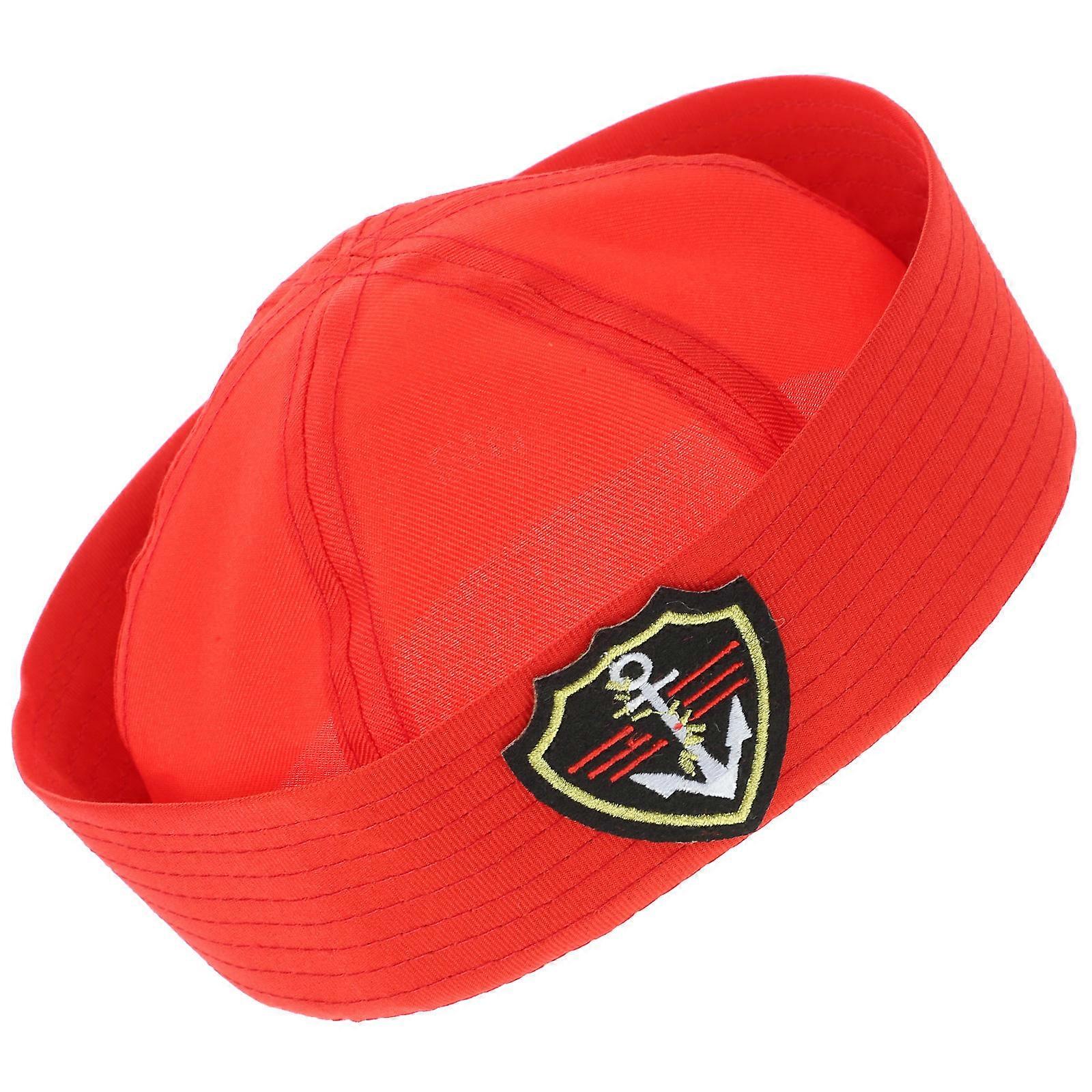 Hat Captain Hat for Party Decoration Polyester Material