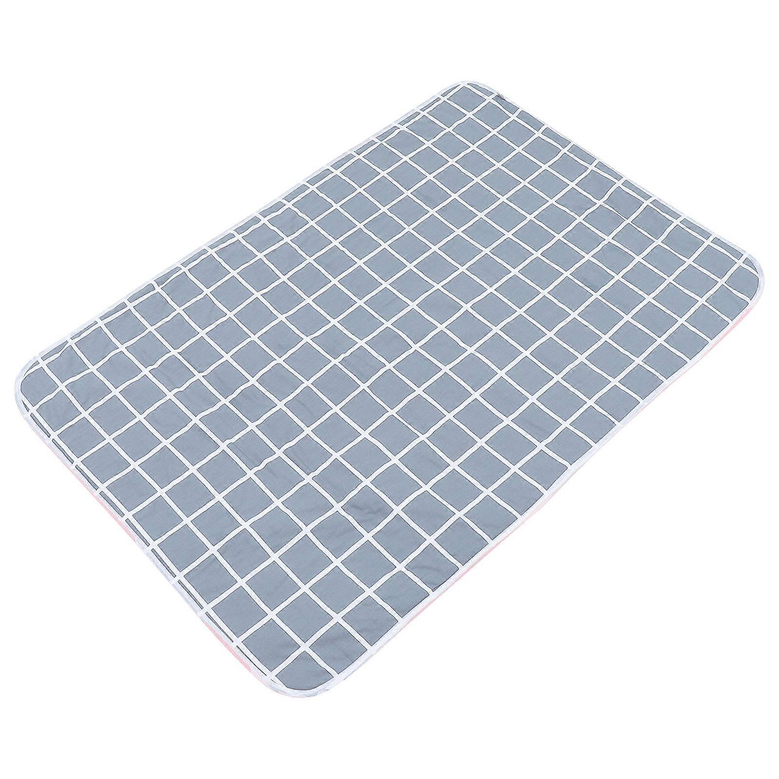 Portable Waterproof Bed Mat for Nursing Elderly Multi Color 120X80CM 1Pcs