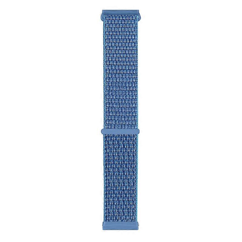 For Fitbit Versa 4/Sense 2 Soft Nylon Watch Bands Sport Loop Strap Replacement Bracelet