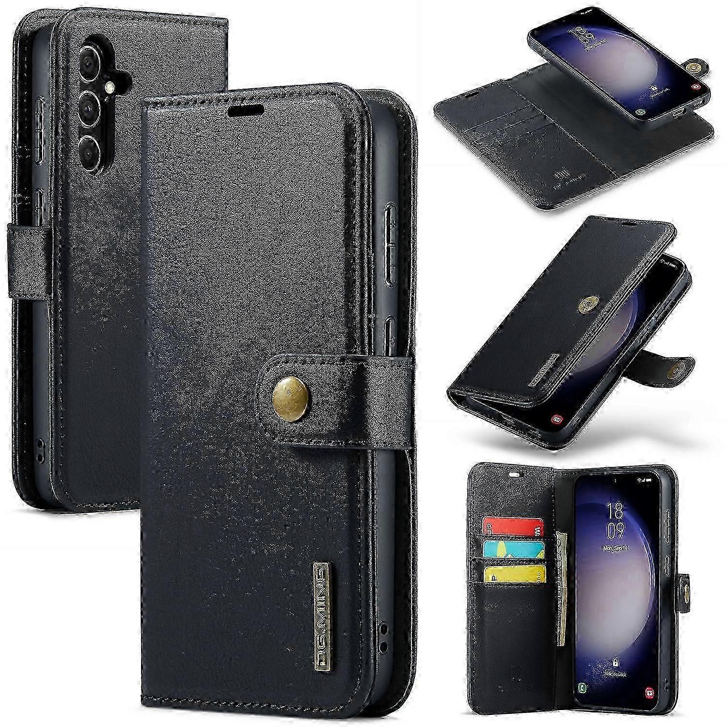 Samsung Galaxy S24 FE Detachable Leather Phone Case