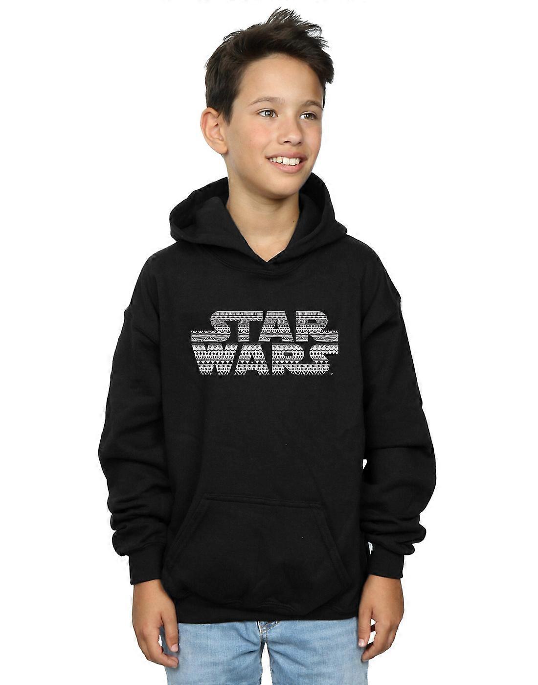 Star Wars niños Logo Azteca Mono con capucha