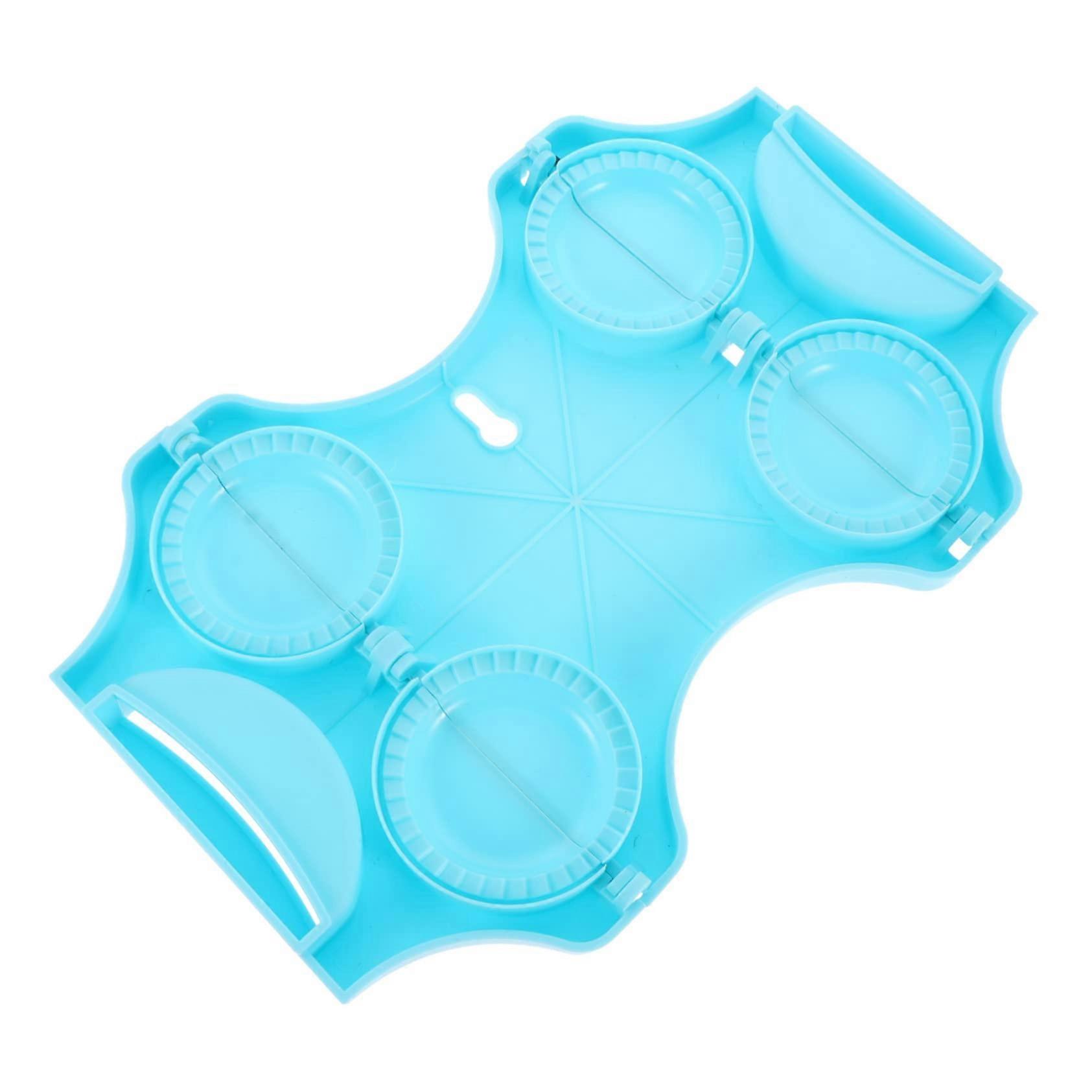 Dumpling Maker with NonDeforming Mold for Easy OnePress Folding Dumplings and Ravioli