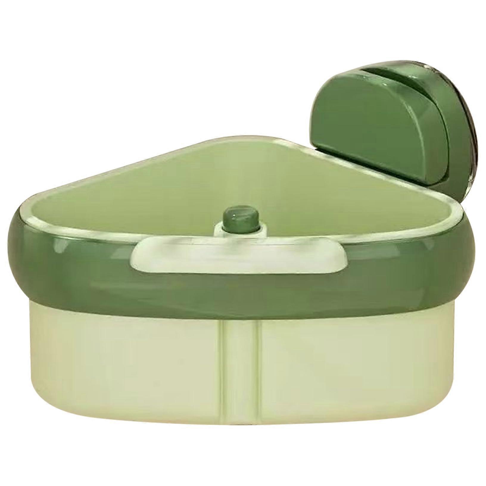 Sink Strainer Basket with Removable Triangular Corner Design Suction Cup for Kitchen Vegetables and Fruits