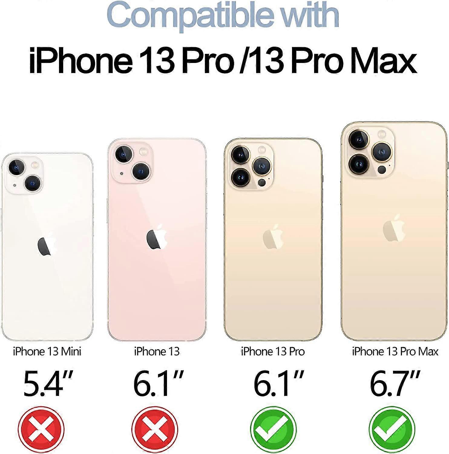 For iPhone 13 Pro Max/iPhone 13 Pro Camera Lens Protector, Alloy Metal, Glitter