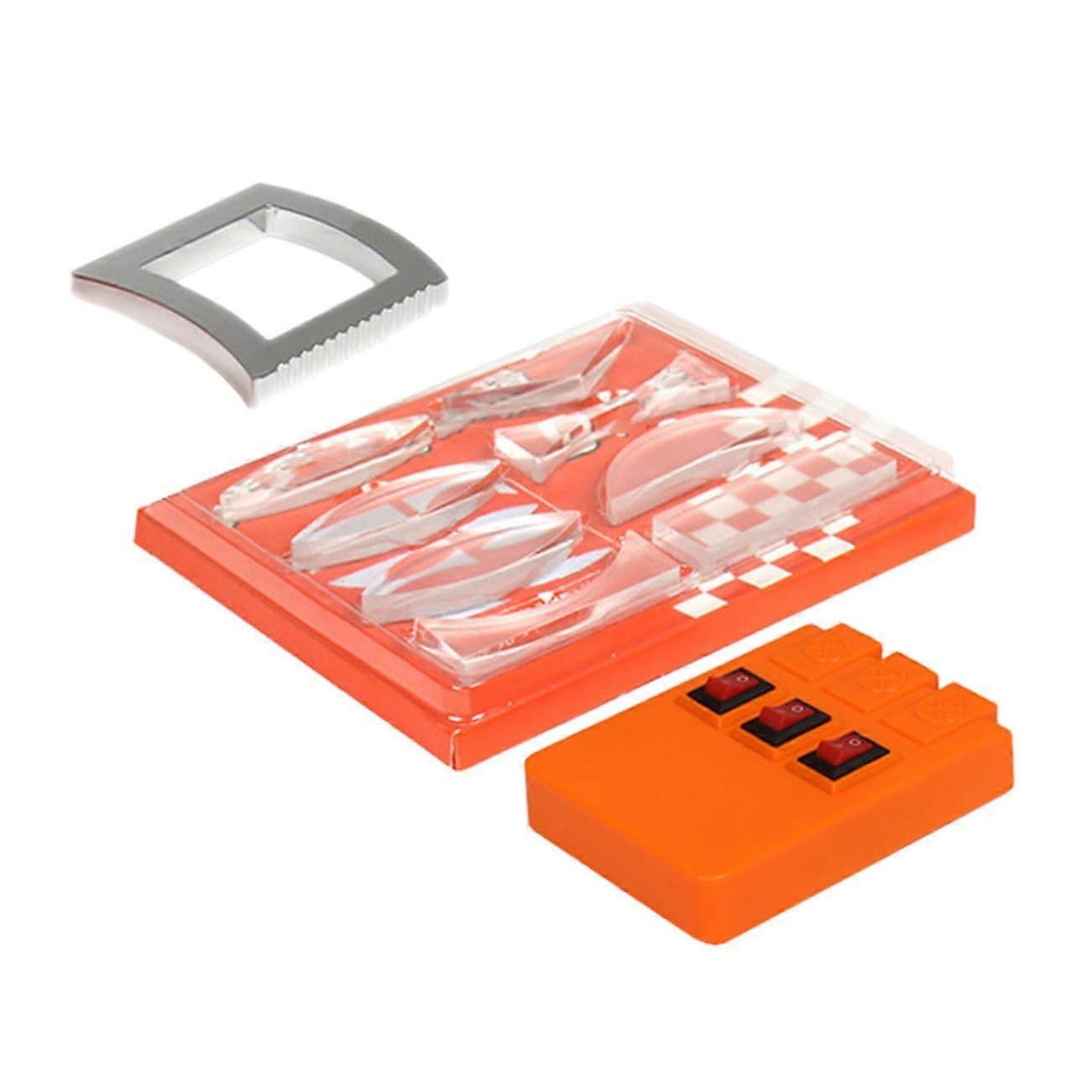 Physics Optical Experiment Kit with Multi Light Source for Prism Refraction and Reflection in School Labs