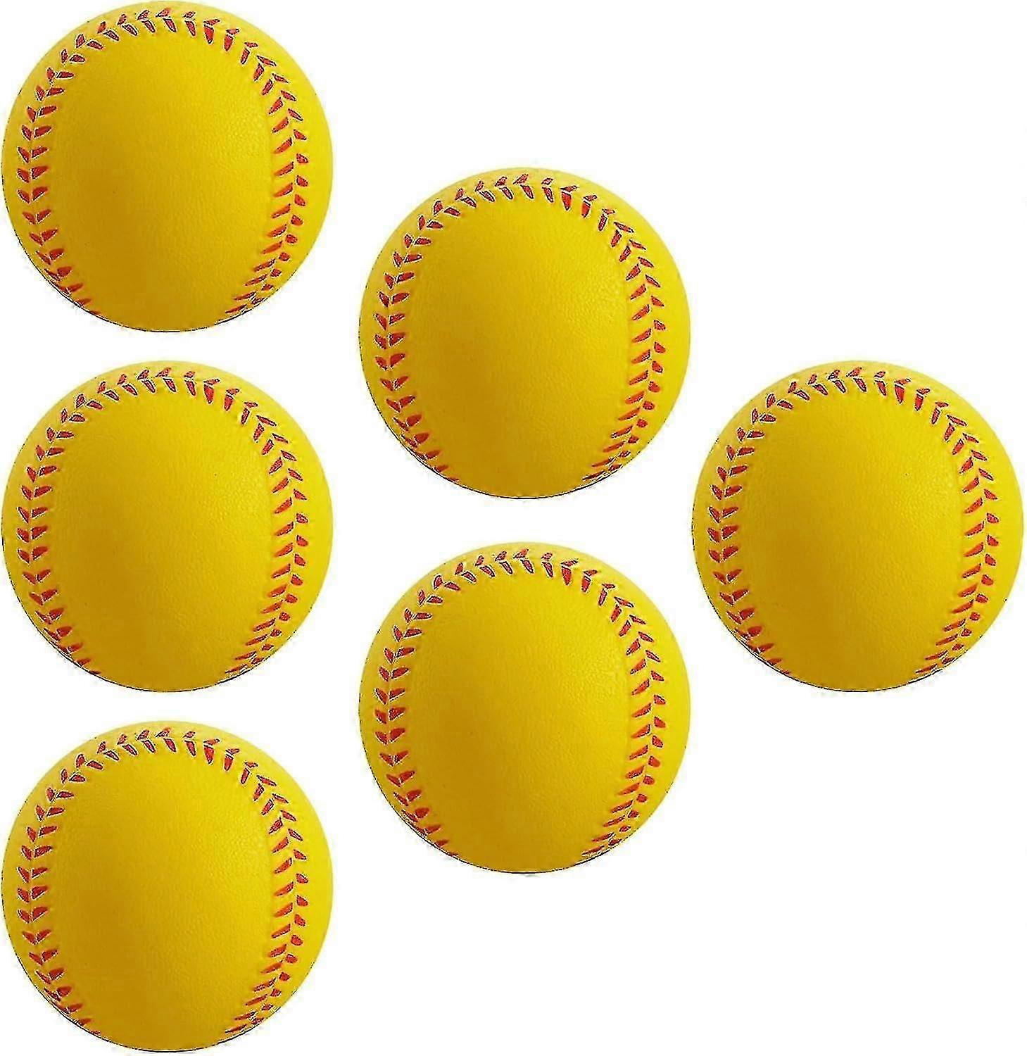 Foam Training Baseballs, 6-pack