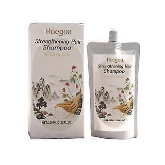 Hoegoa herbal shampoo - gentle ingredients that moisturize & smooth, & daily for for frizzy hair, leaving it fresh & shiny daily care