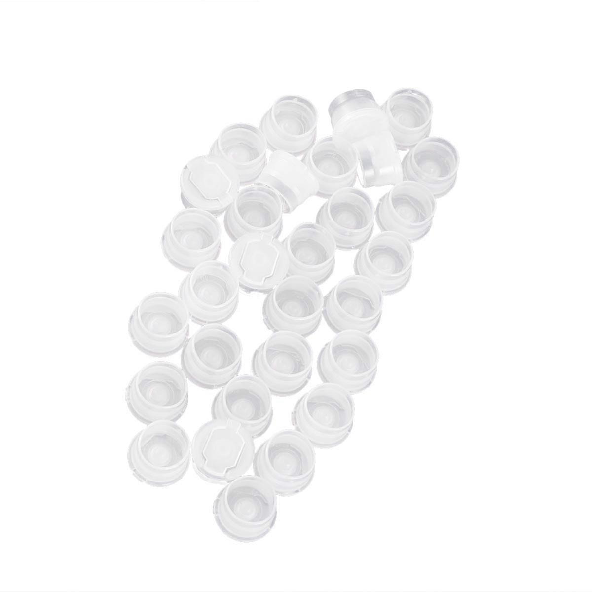 Leakproof Seal for Cosmetic Bottle Cap Closure 30Pcs Portable Set