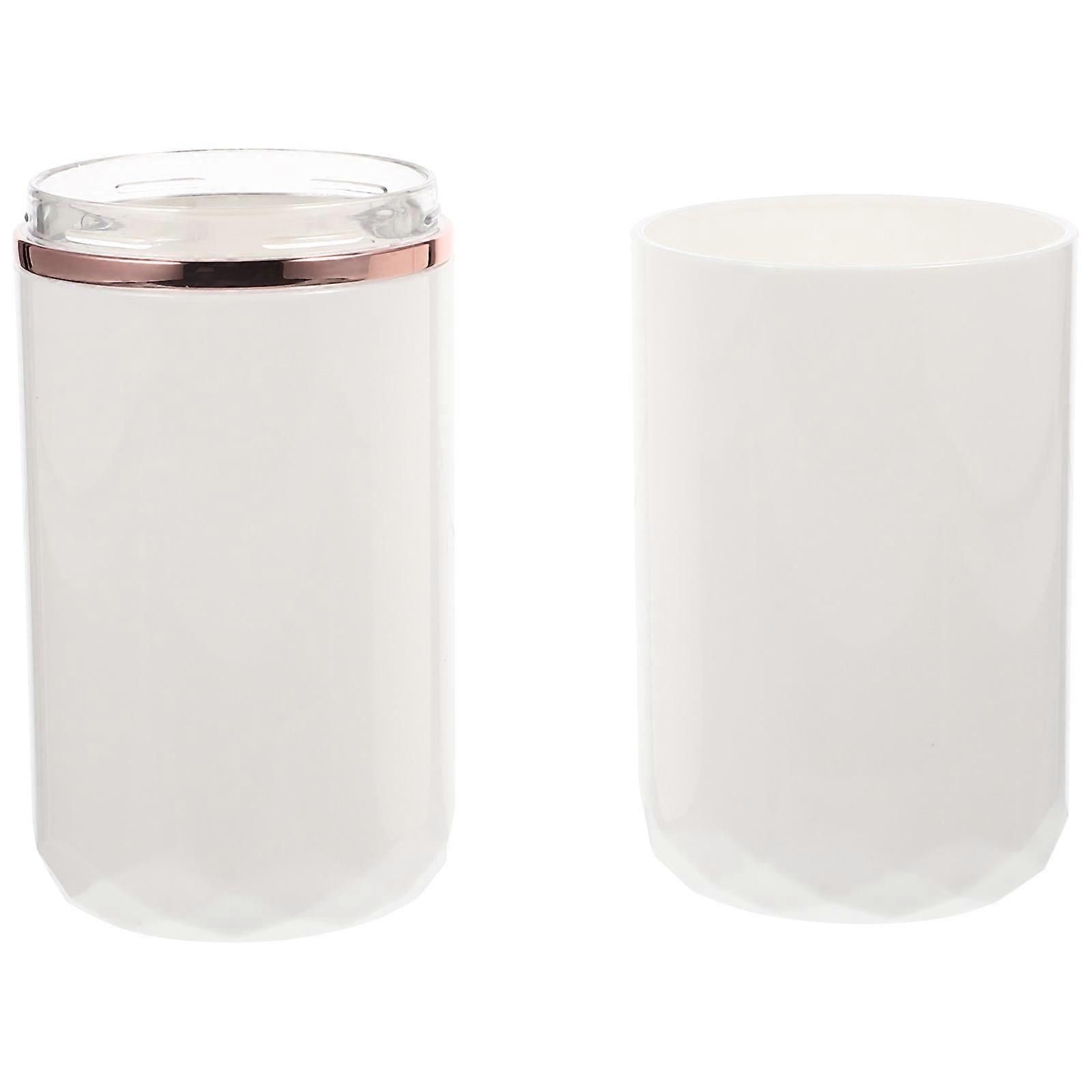 Toothbrush and Toothpaste Boxes Portable Toothbrush Cup for Storage 5Pcs