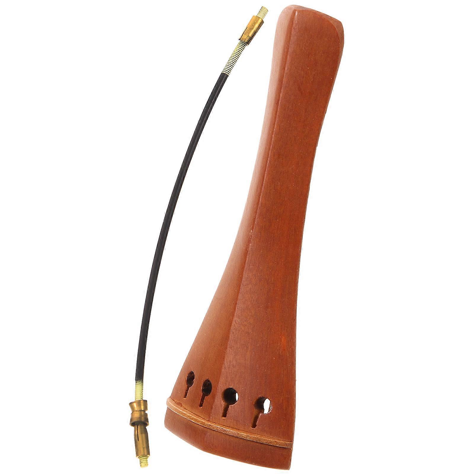 Wooden Violin Tailpiece Accessory For Performance Violin Replacement 1 Pcs