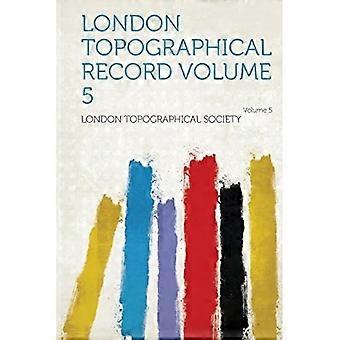 Londons topografiske oversikt bind 5 bind 5