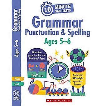 Grammatikk, tegnsetting og Stavekontroll - år 1 (10 minutters SATs tester)