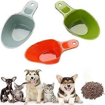 Futterschaufel für Katzen und Hunde (1 Tasse), große, verdickte Schaufel