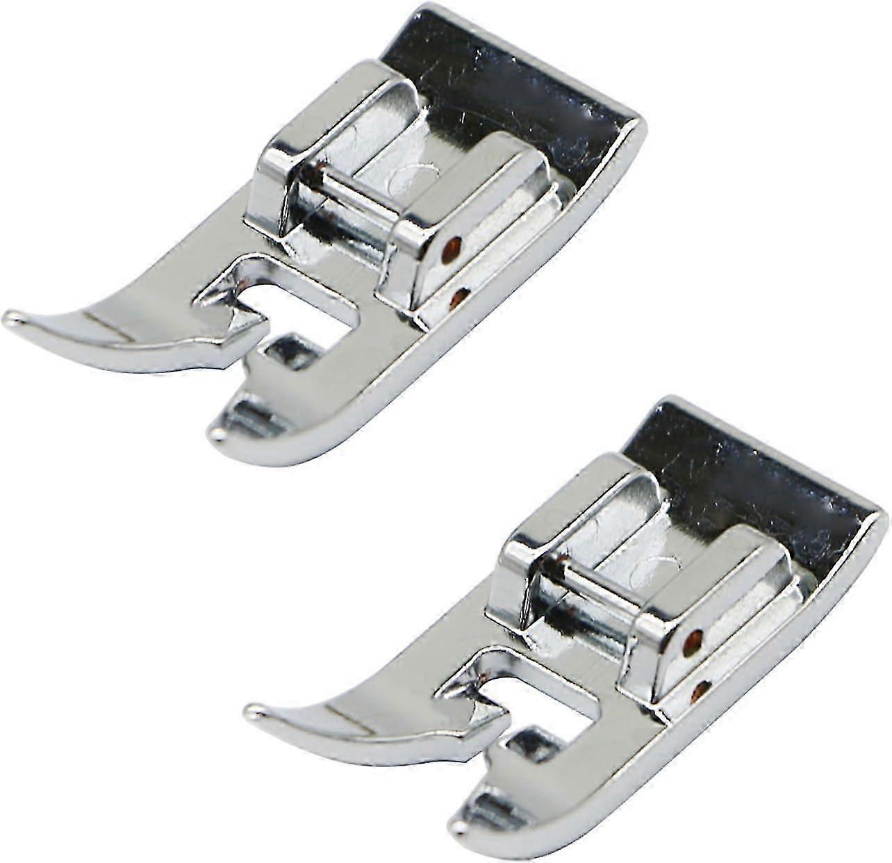 2 Pcs Universal Zigzag Foot Straight Stitch Foot