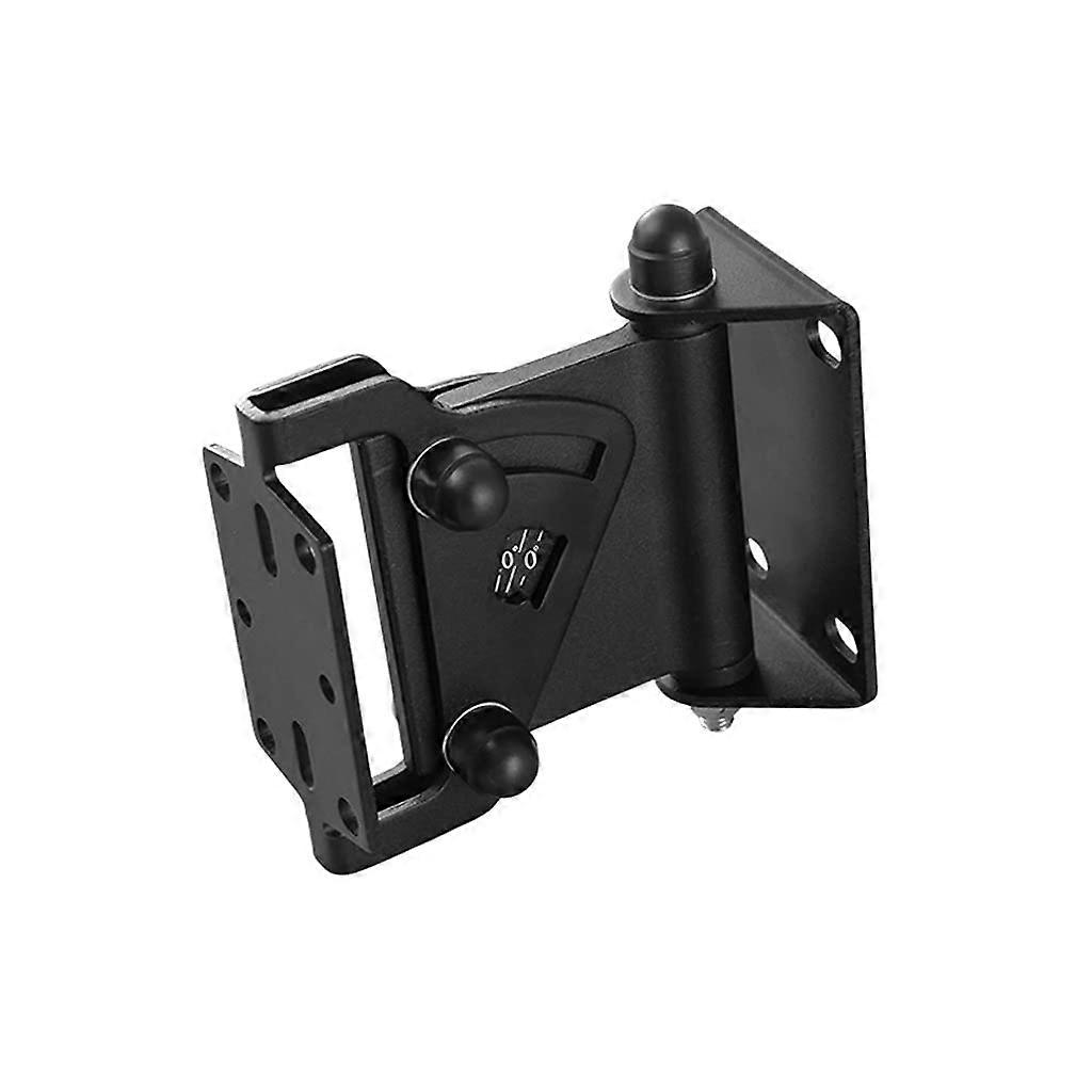 Universal Speaker Wall Mount with Adjustable Angle for Bookshelf and Surround Sound Systems