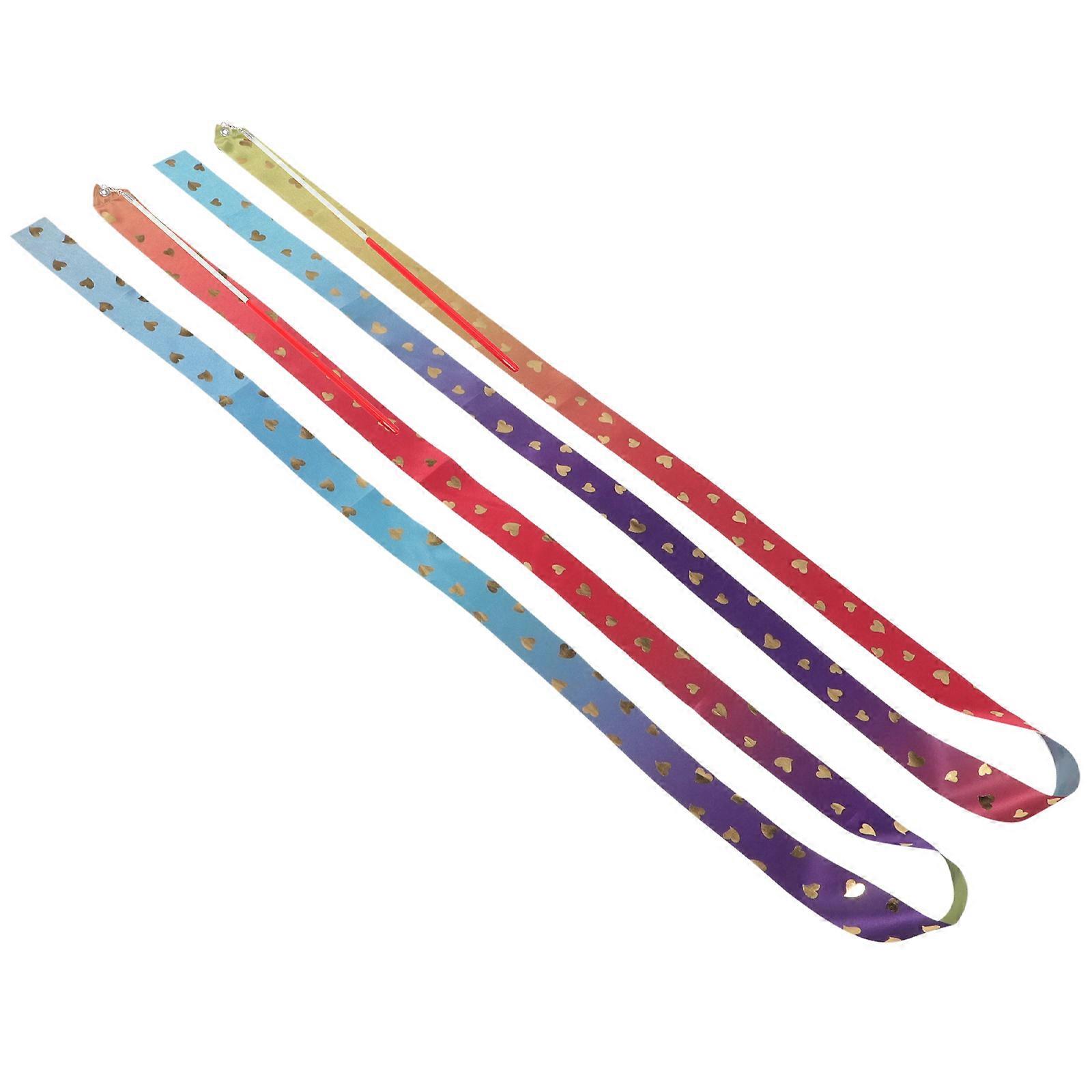 Dance Ribbons Performance Streamers for Decor 10Pcs Multi Colored Ribbon