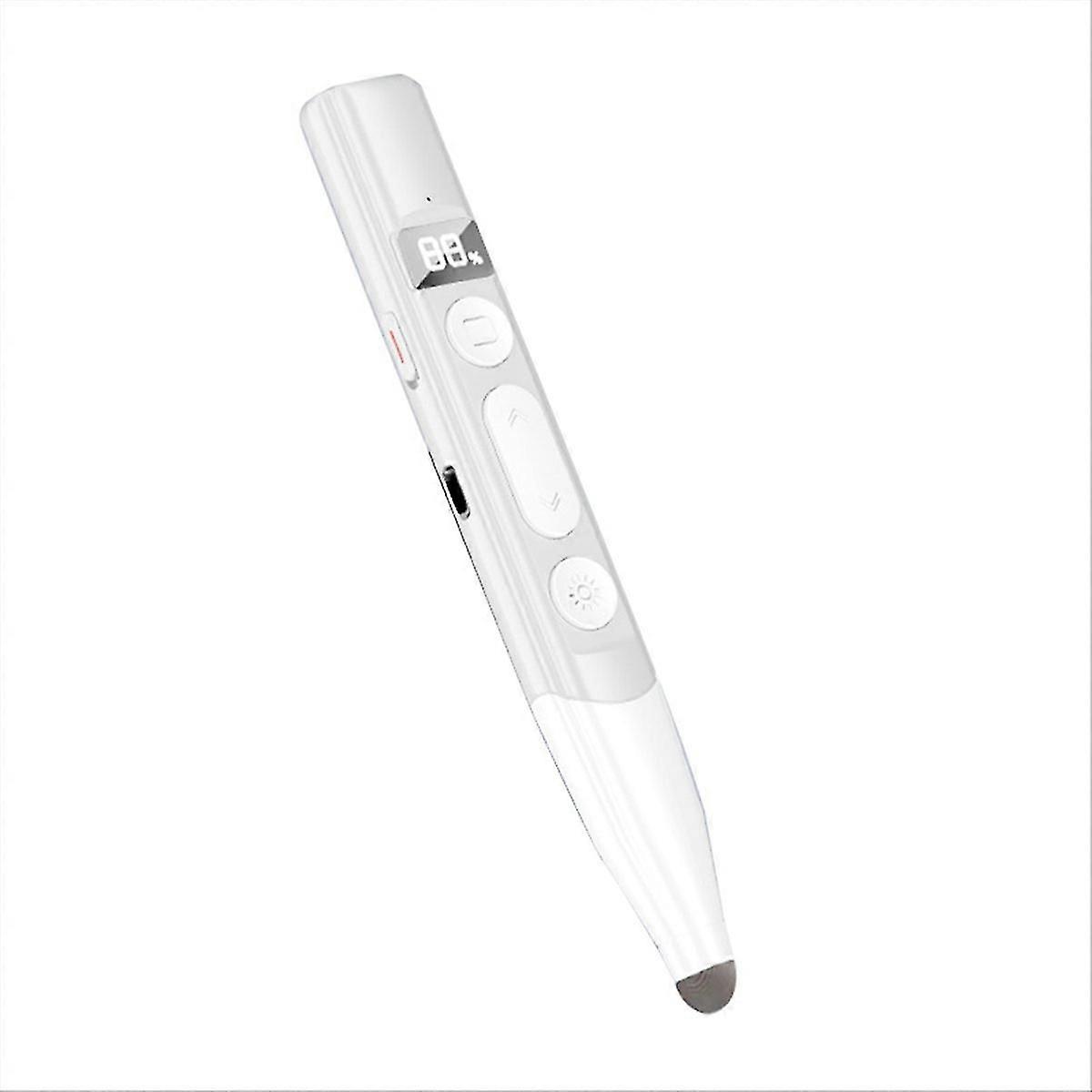 Wireless Presenter Remote Battery Level Display Stylus Screen Touch PPT Pointer Pen for Teaching and
