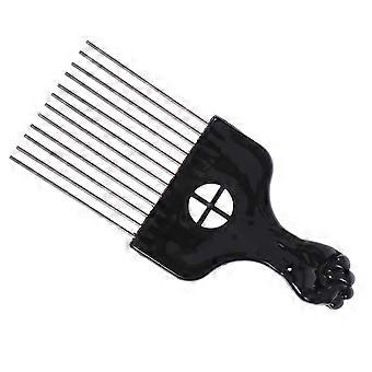 Slick Comb Wide Comb for Hair Combing 2Pcs Black Hair Styling Brush
