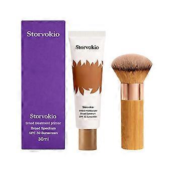 BB Moisturizer Spf 30 - Brightens, Hydrates & Smooths Your Skin, BB Blur Tinted Moisturizer Spf 30, BB Tinted Care Primer with Brush, Full Coverage Co