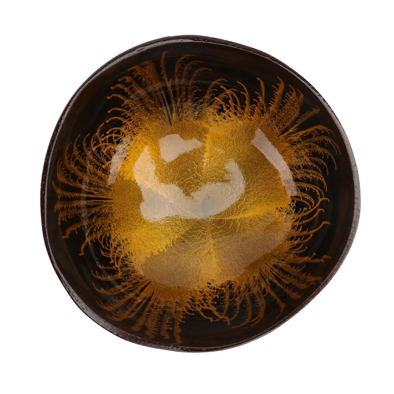 Natural Coconut Shell Bowl for Storage Use Holder Pattern 1