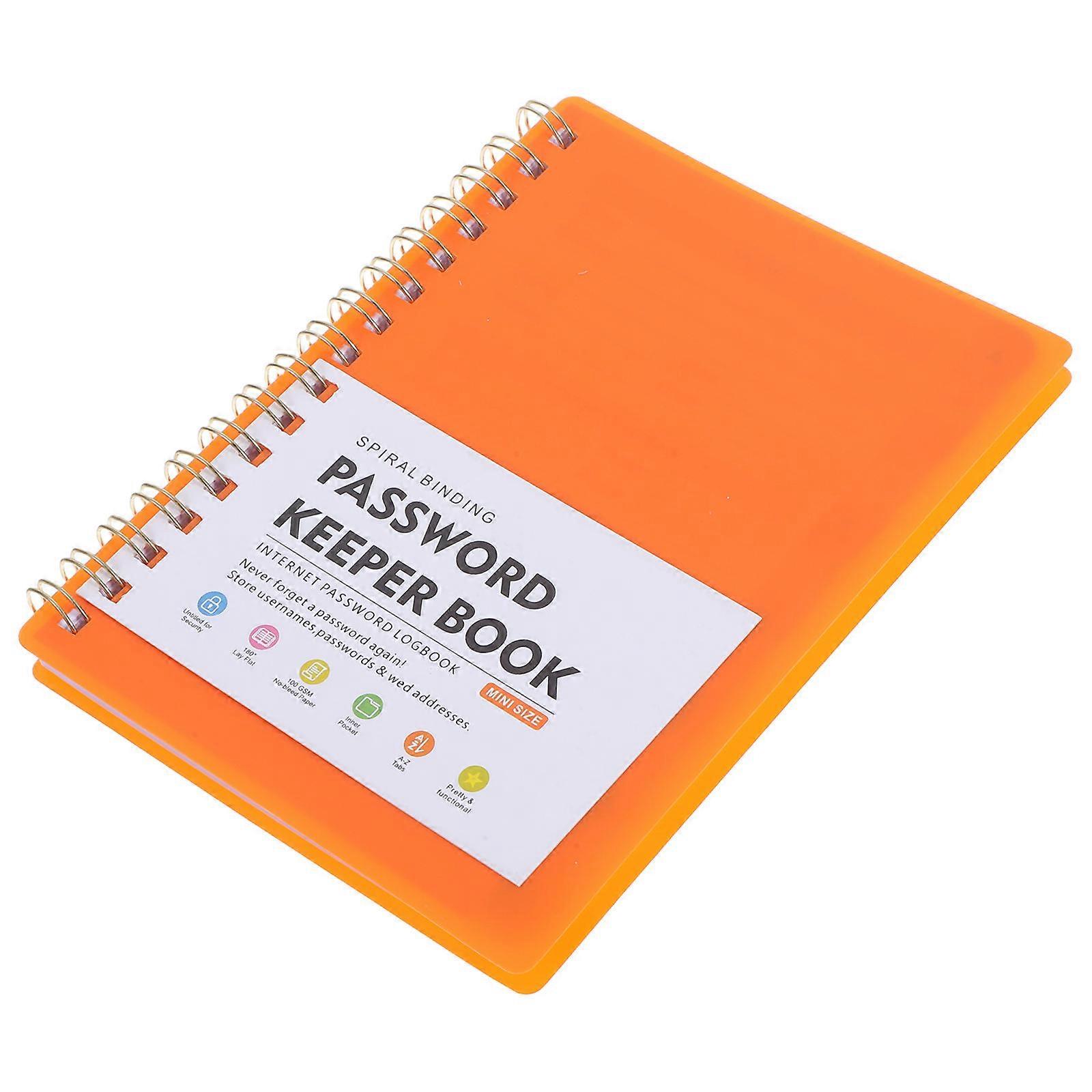 Password Book Multi-Function Password Notebook with Index Tabs for