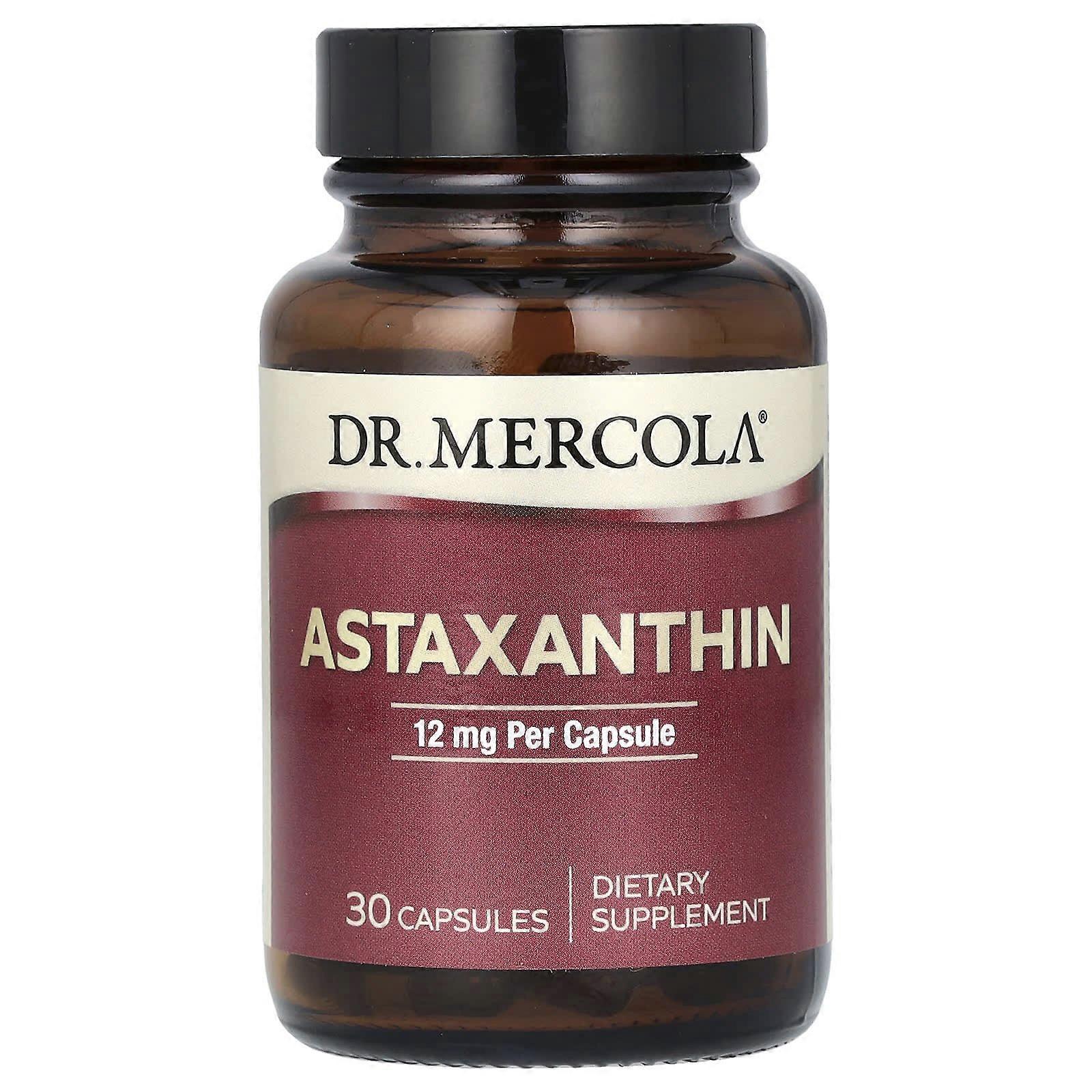 Dr. Mercola, Astaxanthin, 12 mg, 30 Capsules