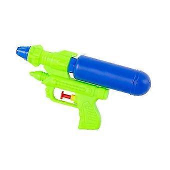 Pistola de água de plástico para crianças, brinquedo divertido para piscina e praia no verão (25-26 cm).