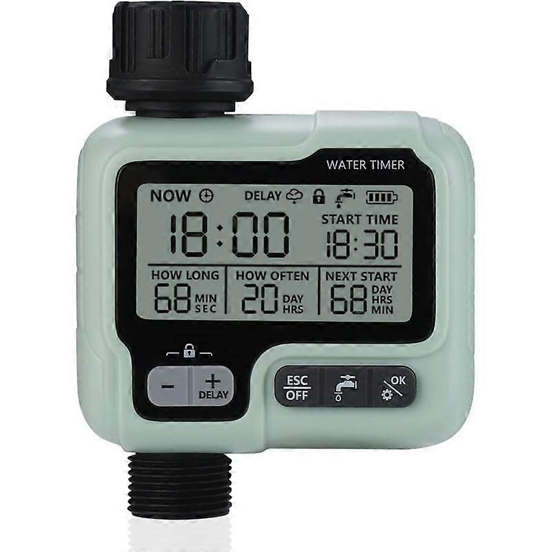 Automatic Watering Timer for Garden, Outdoor Watering Programmer, Sprinkler Timer