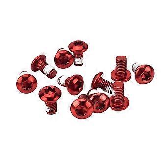 12 stk. cykelskivebremseskive Torx-bolte T25 M5x10mm rustfrit stål landevej mountainbike fastgørelsesskruer