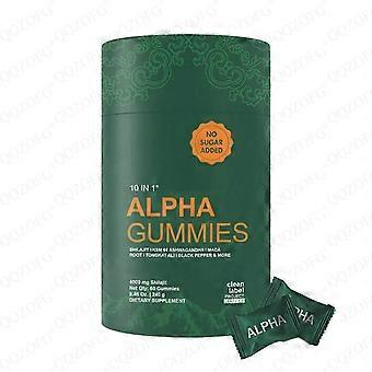 10 in 1 Alpha 60 Counts Nutrition Gels & Chews No Sugar Added - Green_4