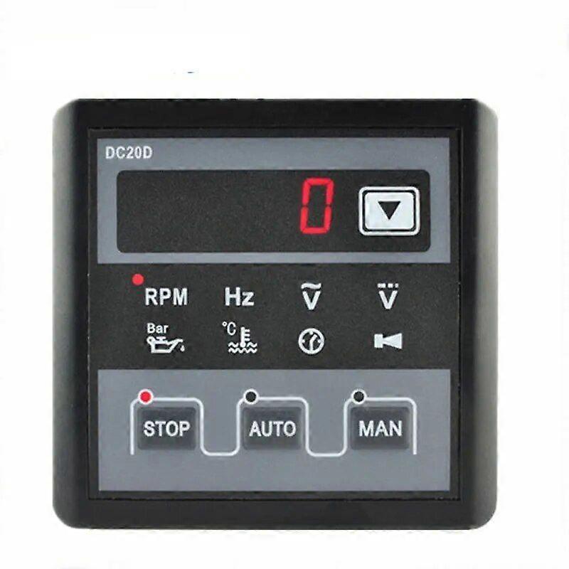 MEBAY  DC20D MKII Electronic Generator Controller Module Control Panel for Diesel Engine or Generator diesel engine