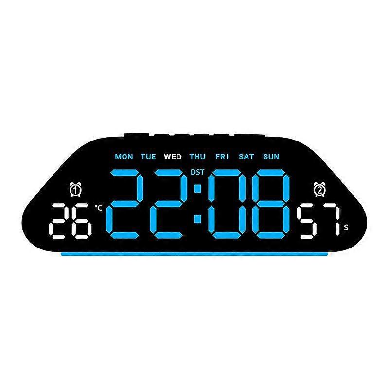 Digital Alarm Clock with Large LED Display