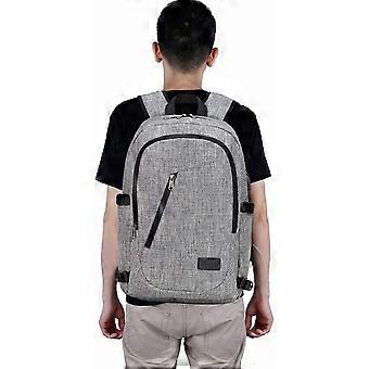 Mochila antifurto Dww para laptop de 15,6 polegadas, à prova d'água, com porta de carregamento USB, mochila executiva, mochila funcional, mochila para laptop para lazer.