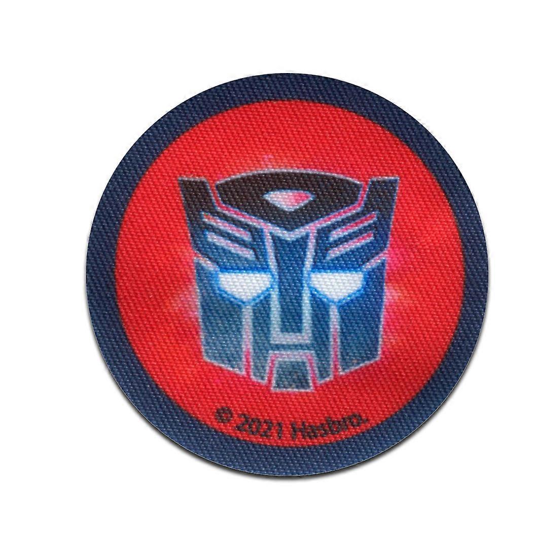Hasbro © Transformers Button - Patch, iron-on patch, size: 5.5 x 5.5 cm