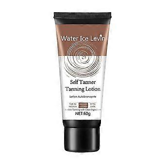 Zelfbruiner Bruiner Lotion - Natuurlijke & Organische Ingrediënten, Zonloze Bruiningslotion Geleidelijke Bruining Moisturizer voor Nep Bruine Kleur voor Vrouwen & Mannen Reizen Siz