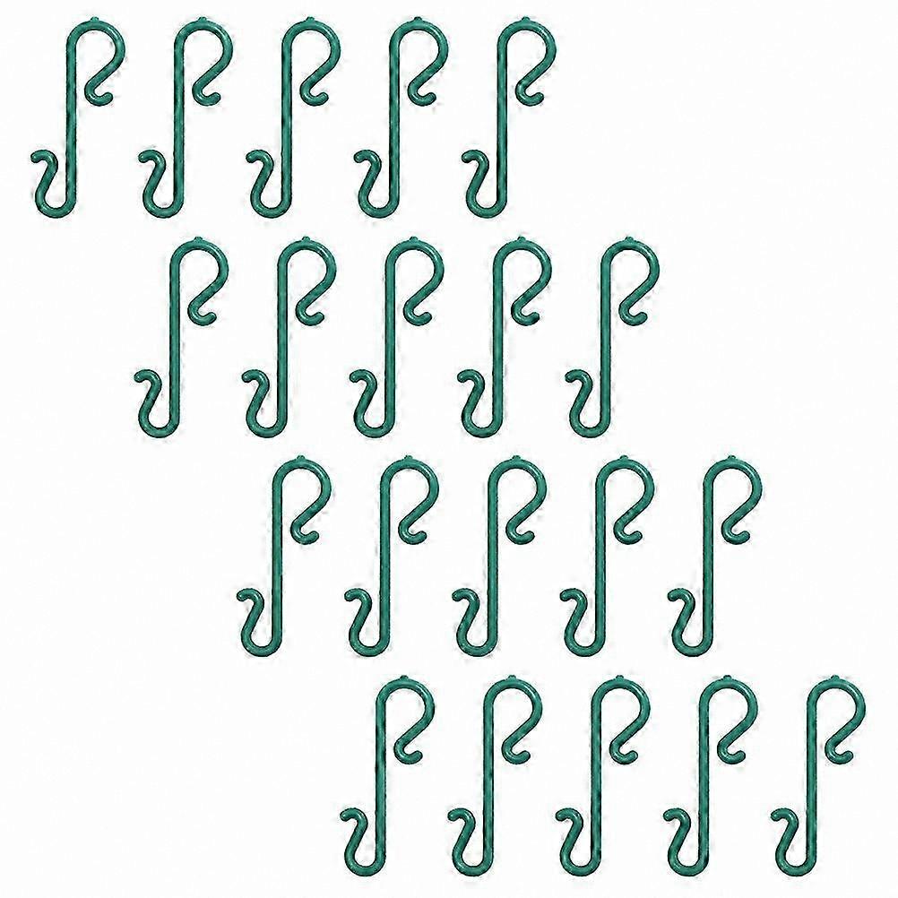 Christmas Decoration 100Pcs Plastic Hanging Hooks