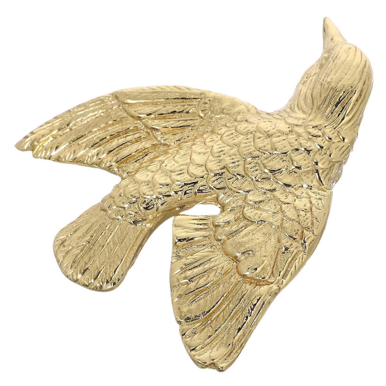 Brass Cabinet Knobs Bird Design Vintage Drawer Pulls Elegant Chinese Style Durable Easy Installation