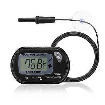 Aquarium Thermometer with Large LCD Display Fahrenheit/Celsius(/) Fish Tank Thermometer for Aquarium Reptile Terrarium Digital Water Thermometer