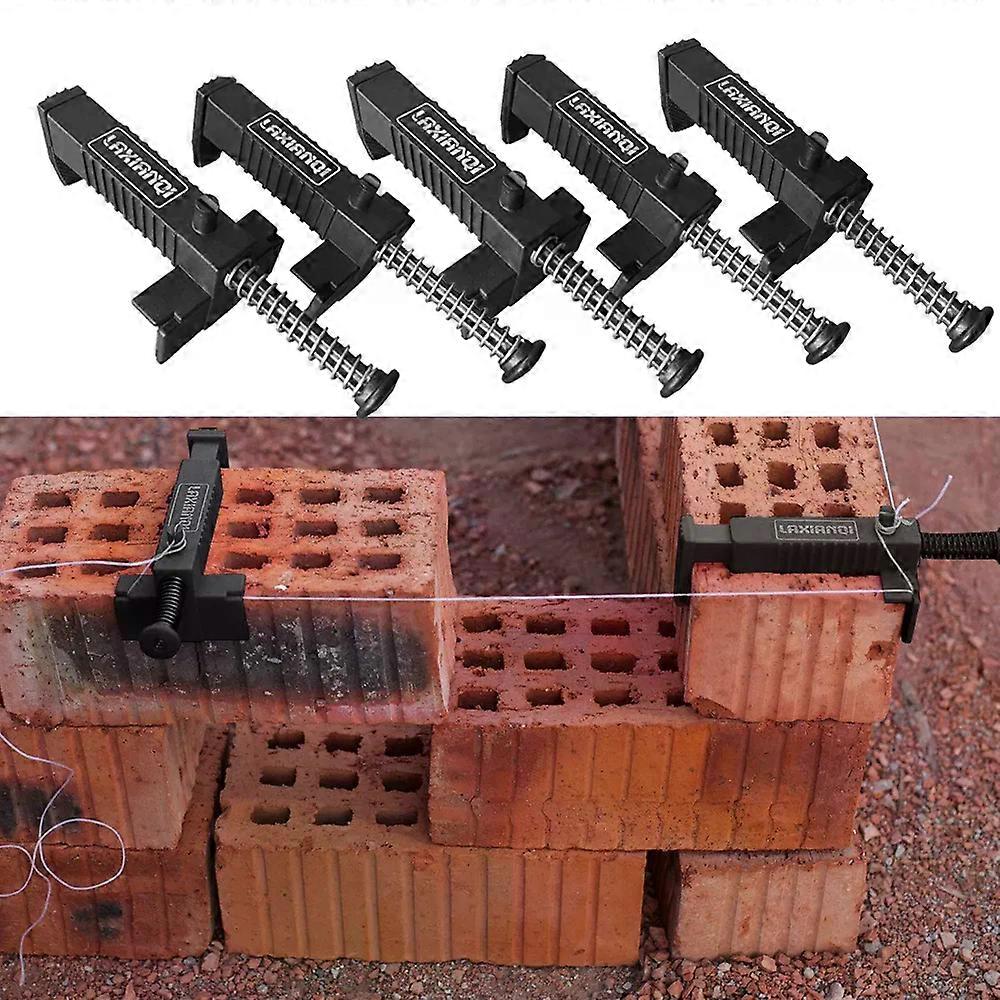 2pcs Brick Leveling Line Runner Bricklaying Measuring Drawing Leveler Wire Puller Construction Masonry Building Fixer Tool
