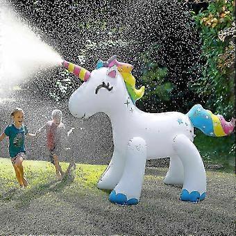 Sprinkler Water Toys Inflatable Outdoor Yard Sprinkler For Kids And Adults (unicorn),x,L